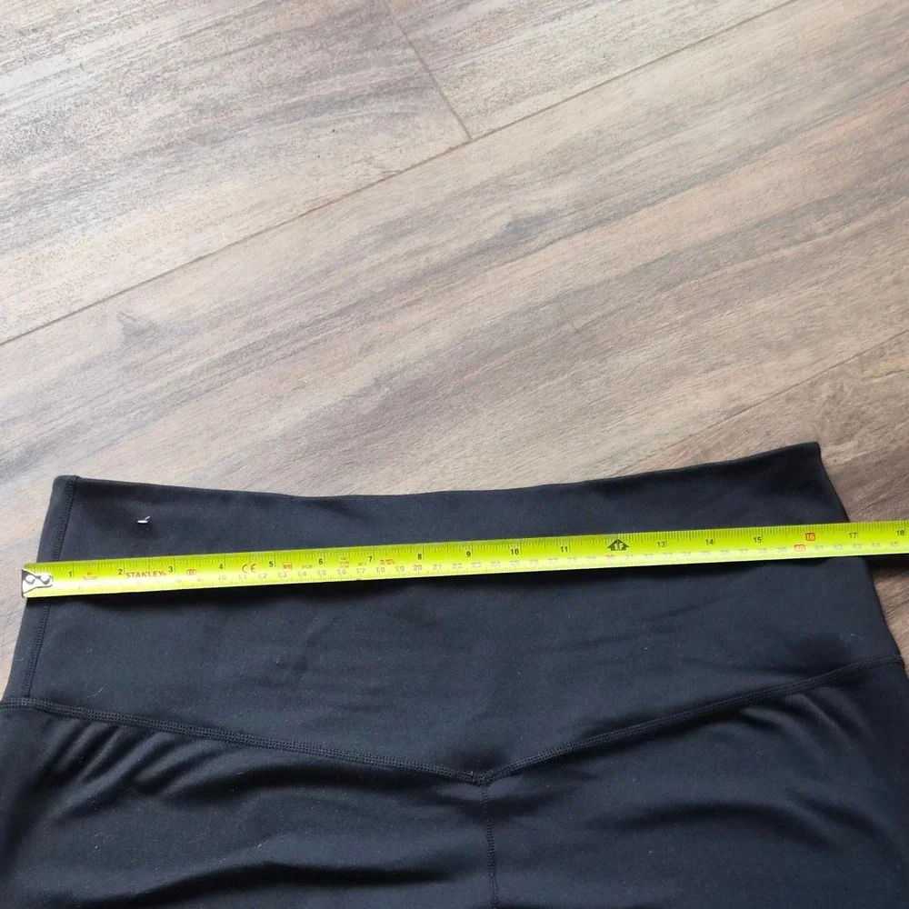 Nike Dri-FIT Womens High Rise Biker Shorts Black XL Athletic Yoga Gym Running